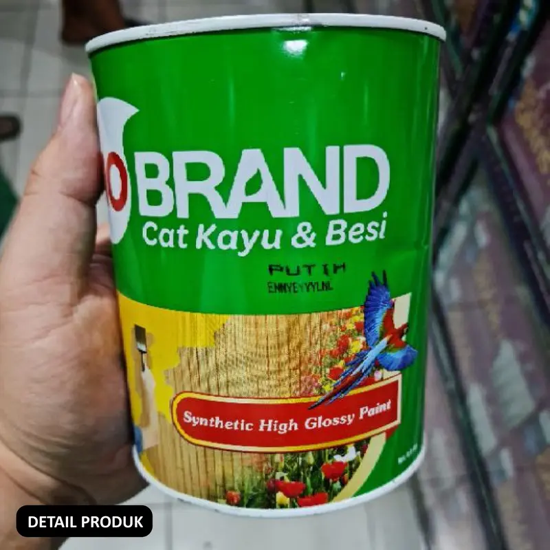 Cat Minyak Kayu Dan Besi Aluminium Alumunium Tembaga Pagar motor mobil jendela pintu rumah No Brand Anti Jamur Cepat Kering Tahan Lama Anti Karat Murah Paint 2