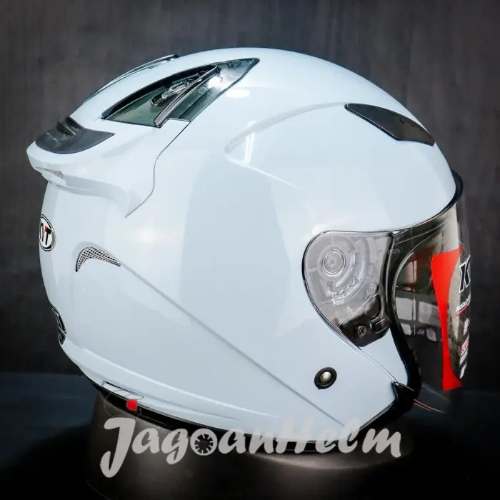 KYT HELM GALAXY SLIDE FLAT R  | SOLID FLAT VISOR - STANDART Helmet Motorcycle 4