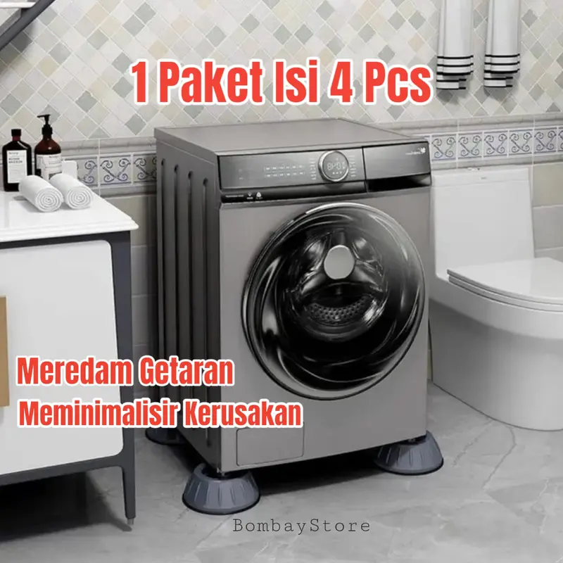 DAPAT 4 pcs Tatakan Anti Getaran Pada Alat Rumah Tangga BISA COD 2