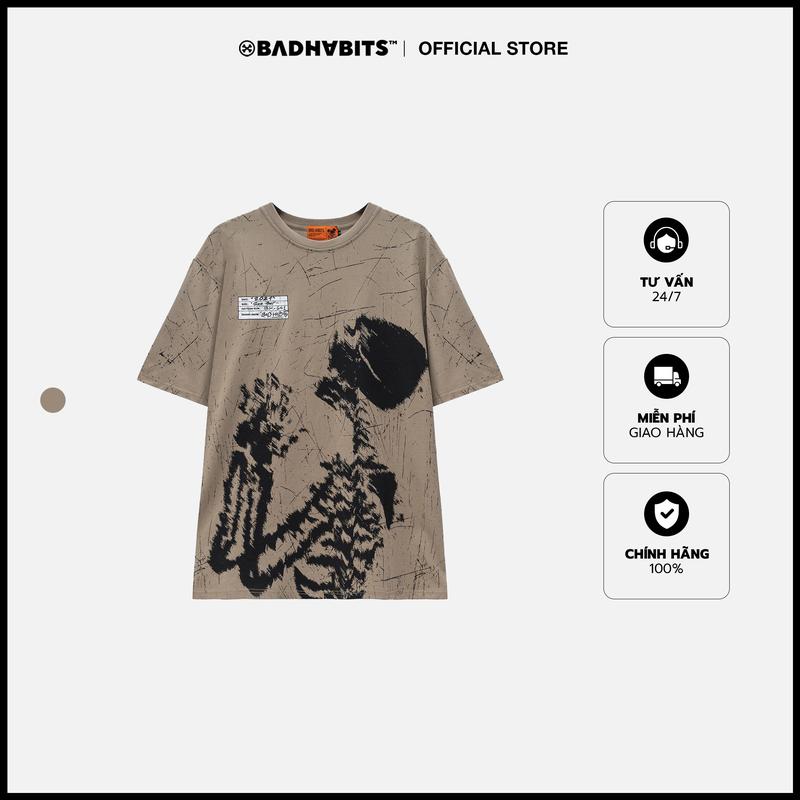 Áo Thun Nam Nữ Bad Habits CRACK TEE - LOCAL BRAND CHÍNH HÃNG