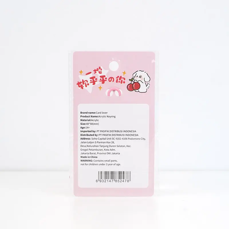 Oh! Some Cardlover Mainan Anak Dewasa Ganci Gantungan Kunci Akrilik Cardlover Acrylic Keychain Aksesoris Lucu Tas 1