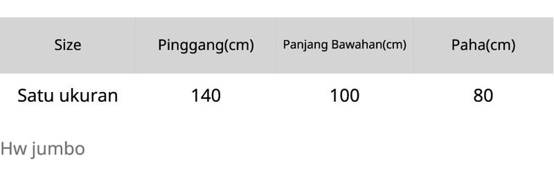 Product Introduction of Kulot HW Super Jumbo Murah BALI Panjang Non Dan Resleting Cacing Celana Kancing 0