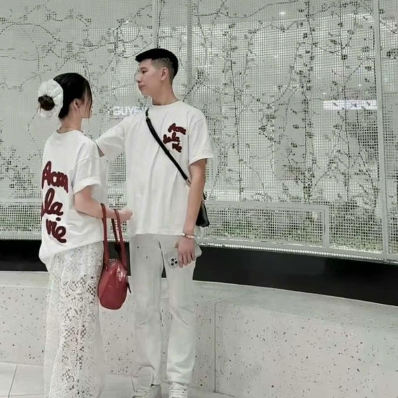 Áo Phông In Nổi AC.ME Form Rộng Chất Cotton 2Chiều Unisex 7