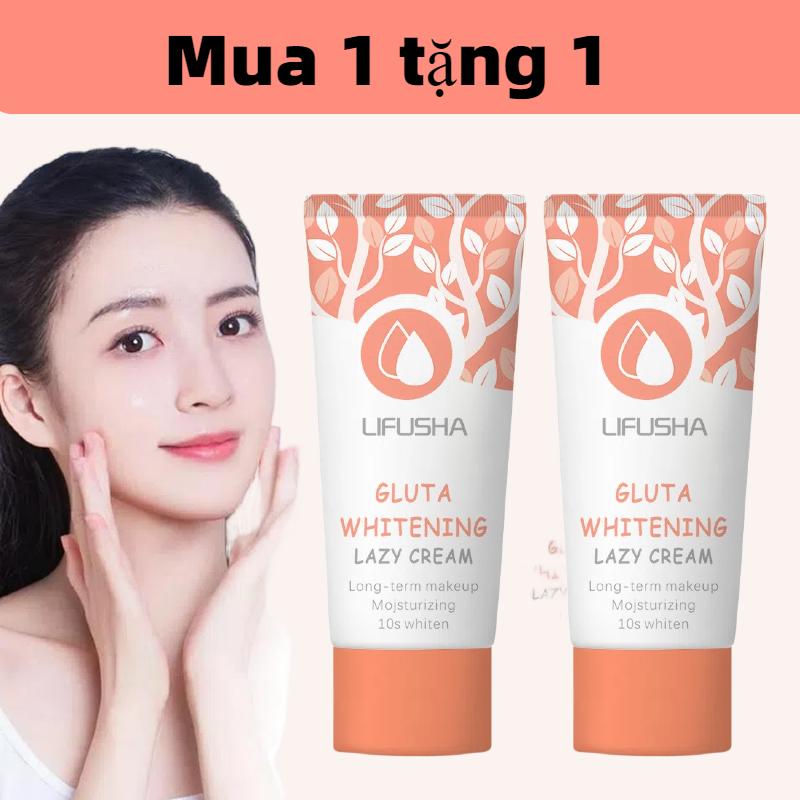 [Mua 1 Tặng 1] 2 PCS/1set,Kem Làm Trắng Lười Biếng, Niacinamide, Kem Làm Mặt 30g+30g,2 chai Skincare Chăm Sóc Da