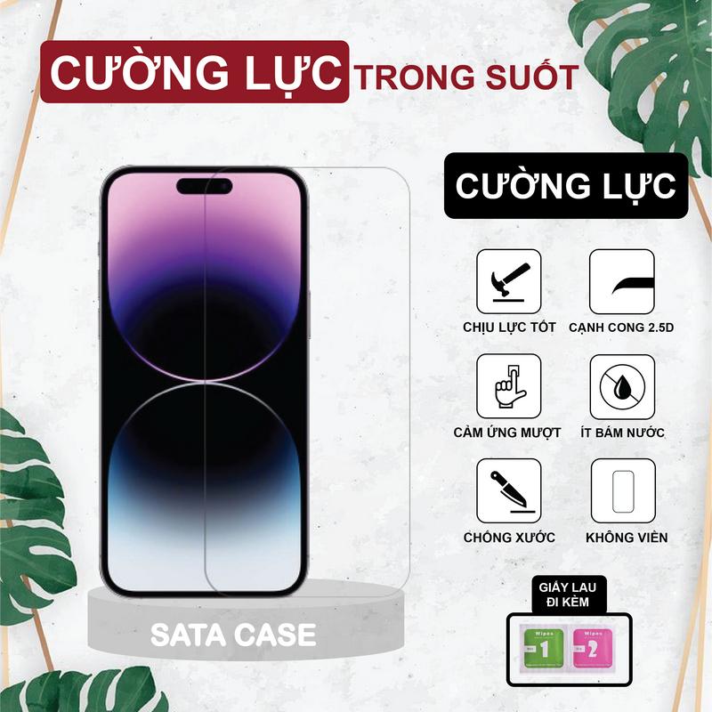 Kính cường lực Vivo Y11 /1906/ Y12/ Y15/ Y17/ Y19/ 1915 trong suốt, Miếng dán bảo vệ màn hình cho điện thoại