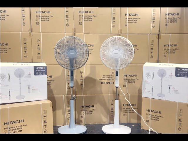Product Introduction of Quạt đứng 7 cánh Hitachi LF-D6RCGM công suất 24W kèm khiển từ xa, bảo hành 2 năm QuạT Fan 8