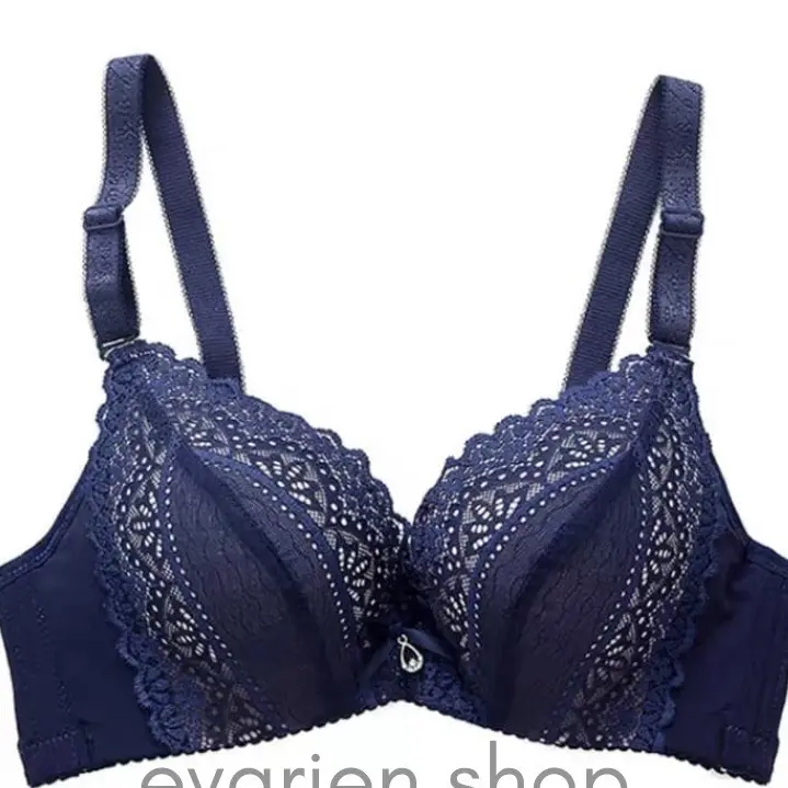 BRA TALLY 2056 Push Up | Bh Wanita BRA Busa Tebal Tanpa Kawat Kait 3 Katun Renda