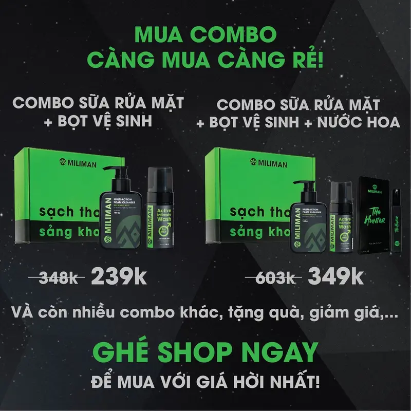 Sữa Rửa Mặt Nam Da Dầu Trắng Da Ngừa Mụn Thương Hiệu MILIMAN Multi – Action Foam Cleanser 168g Cosmetic Massage Tẩy Trang Skincare 4