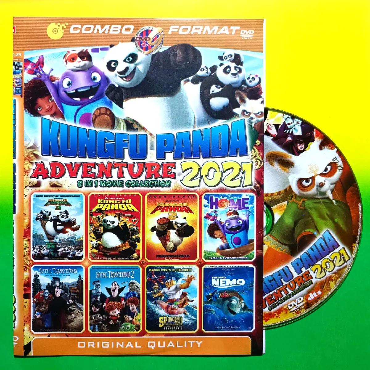 KASET FILM KARTUN ANAK KOLEKSI KUNGFU PANDA VOLUME 2021.