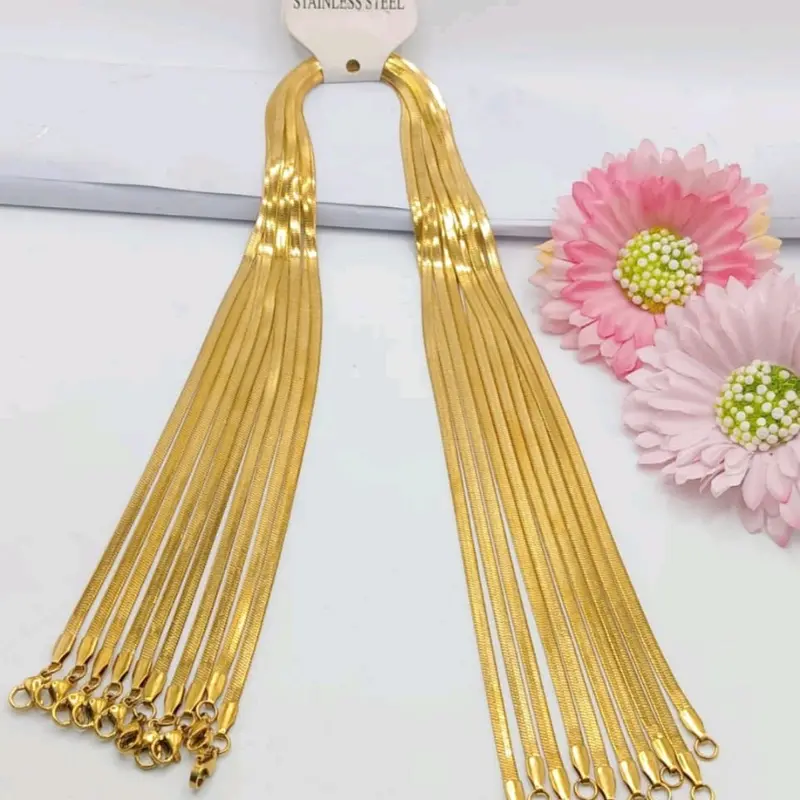 KALUNG TITANIUM MODEL BELUT AKSESORIS WANITA 3