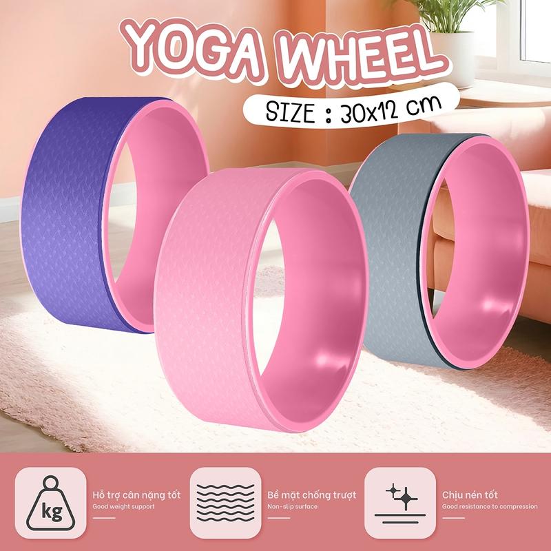 GYM-Vòng Tập Yoga Vòng Yoga Pilates Nhựa ABS Tập Lưng Cao Cấp Chính Hãng Yoga…