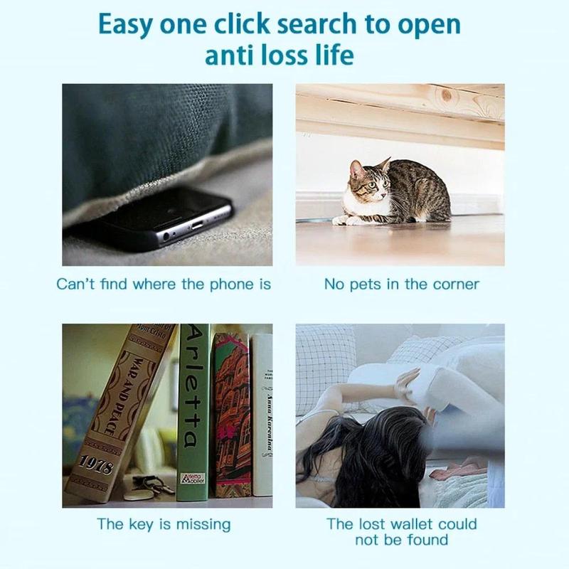 Product Introduction of Mini Anti-loss Device Wallet Mobile Phone Lost Alarm Pet Key Smart Tracker Locator Two-way Object Finding Function GPS Tracker Android Equipment Recording 39