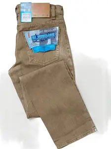 Blessings Celana Jeans Pria Panjang Standar Reguler Warna Mocca Denim Berkualitas Tinggi Nyaman Fit Slimfit Material Tidak Mudah Luntur & Tidak Berbulu