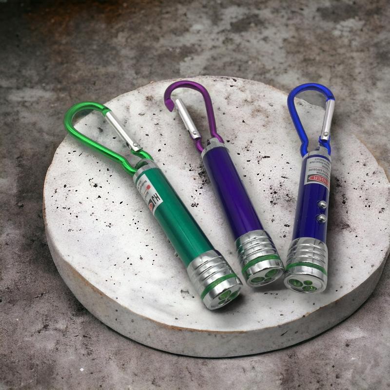 Product Introduction of Đèn laze 3in1 Laser-Soi T.iền-Đèn Pin, đồ chơi chó mèo, đèn pin phụ kiện móc treo chìa khóa 3