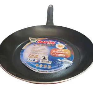Maxim teflon Penggorengan Wajan frypan ukuran 18 - 26 Anti