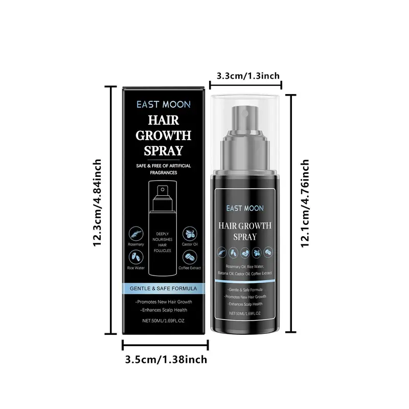 Men's Hair Care Spray, 1/3 Counts Nourishing Hair Care Mist for Strengthening Hair, Moisturizing Hair Care Product for Men 1