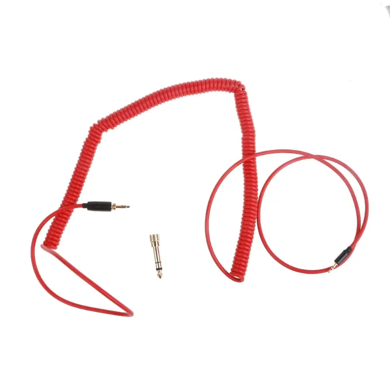 Xinyaa 2.5mm to 3.5mm Spring Earphone Cable for QC35 QC45 Headphones Cord Durable, Wear resistant Headset Cord Replacements