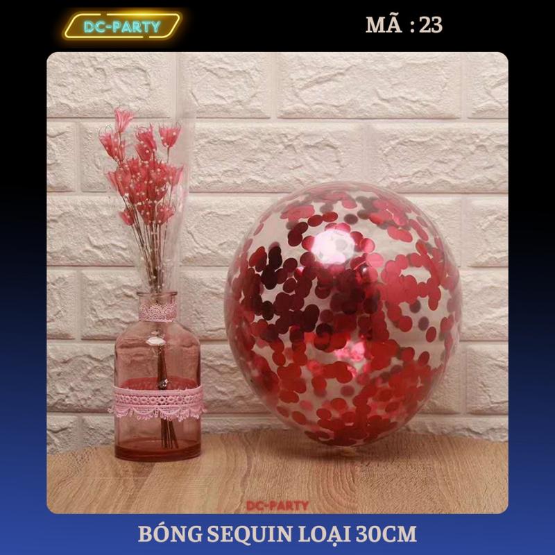 Bóng Sequin 10 Bóng Trong Suốt Đựng Kim Tuyến Dùng Trang Trí Phòng Cưới Sinh Nhật Sự Kiện Siêu Đẹp Giá Rẻ Cao Su 4