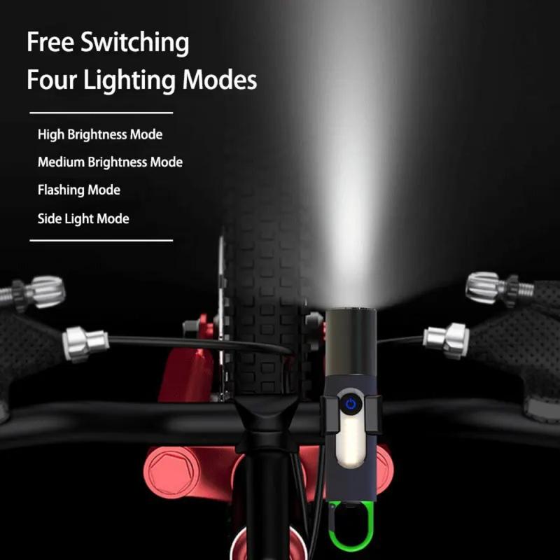 Product Introduction of Strong Light Zoom LED Flashlight P50/White Laser Lighting Torch USB Rechargeable Lantern Outdoor Portable Camping Lamp with Hook 4