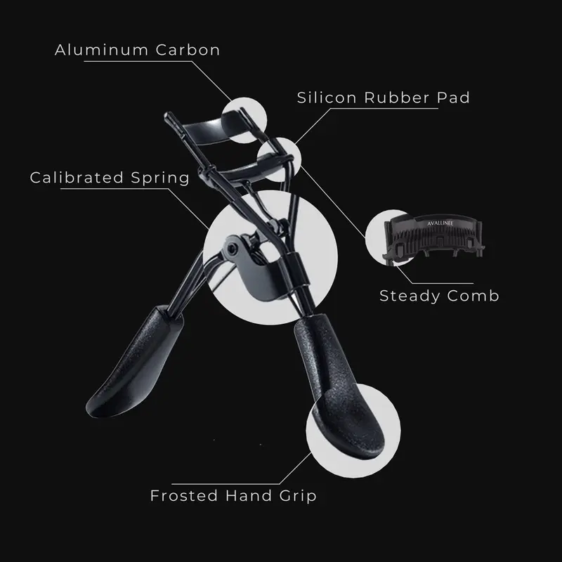 COMBO LASH CURLER BLACK - Avallinee Series 4