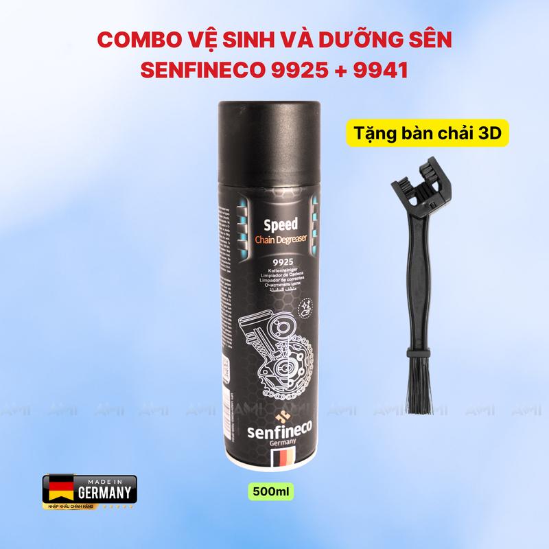 Chai Vệ Sinh Sên Xích Chuyên Dụng Senfineco 9925 Của Đức 500ml