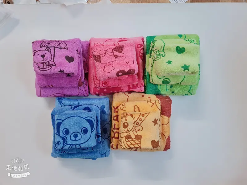 Sét 3 khăn Tắm ,Gội ,Lau Mặt chất liệu sợi Microfiber cao cấp siêu mềm mịn, hút nước, không ra màu ( dùng được cho trẻ nhỏ) Nhà Tắm 8