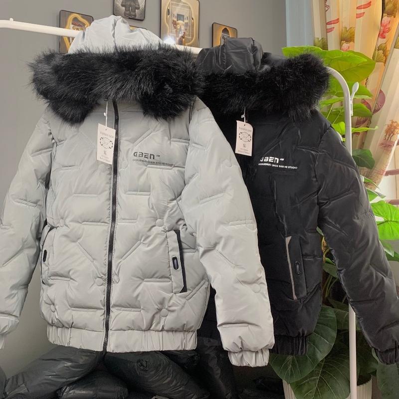 ÁO PHAO NAM 3 LỚP MŨ LÔNG GBEN SIÊU ẤM