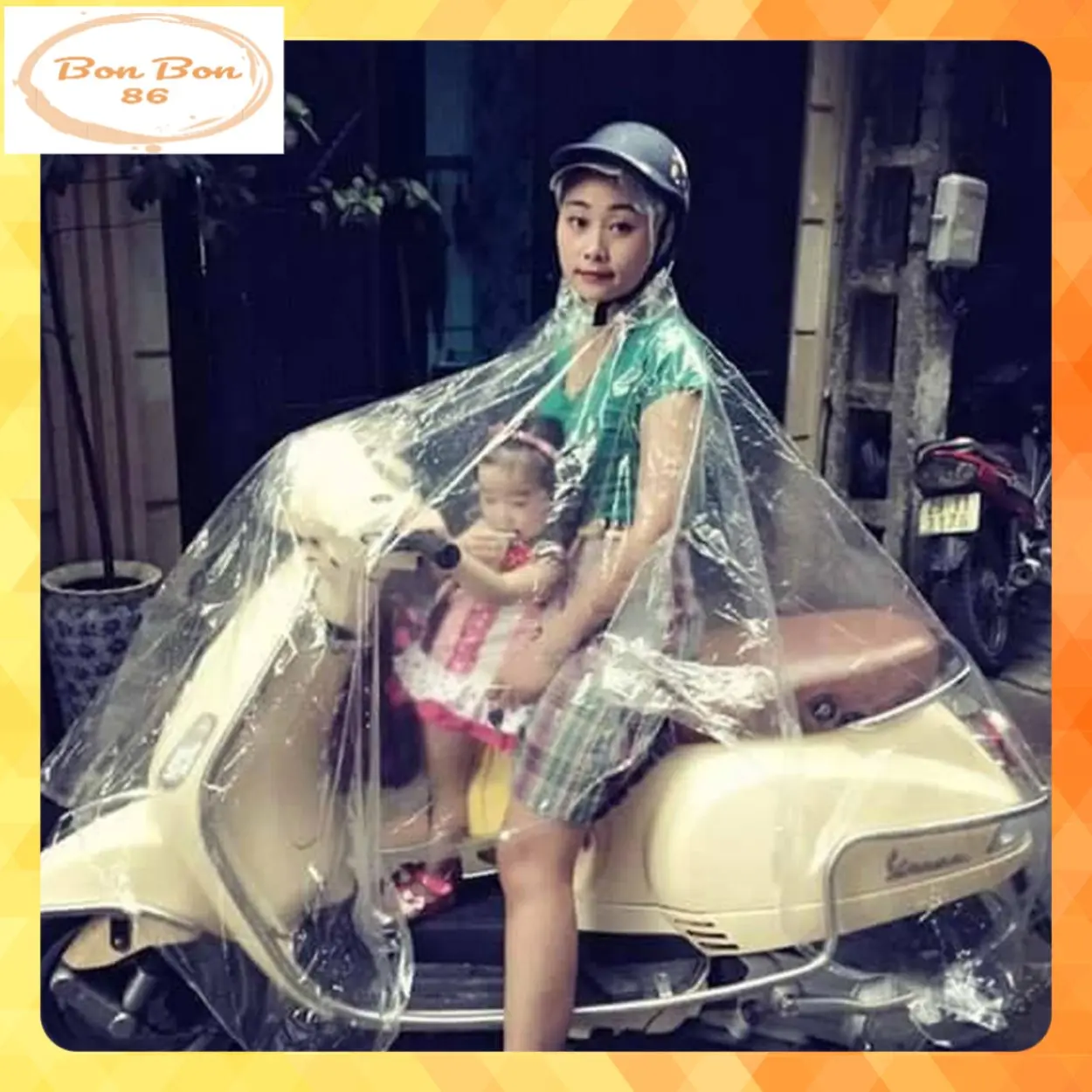 Áo mưa cánh dơi nhựa vi sinh trong suốt loại 1, áo mưa trong suốt loại tốt
