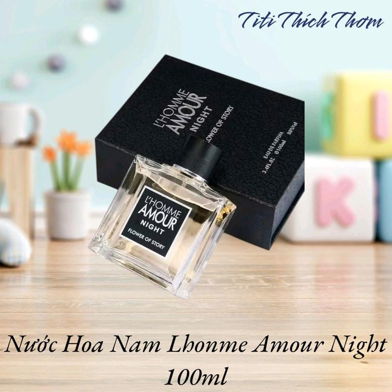 Nước hoa nam Lhomme Amour Night sang trọng, đẳng cấp 100ml