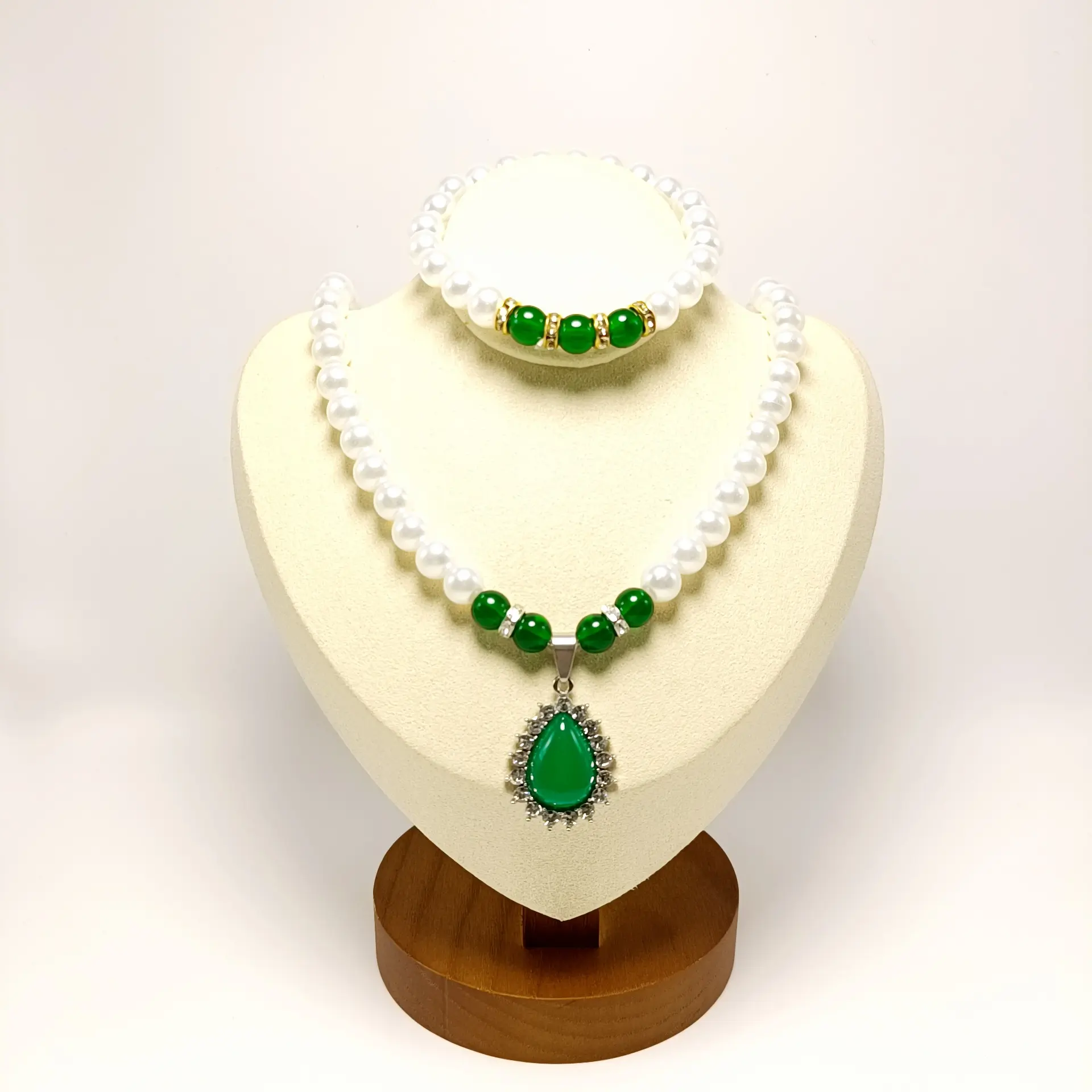Bộ Vòng Cổ và dây chuyền xương đòn, Phong cách cổ điển sang trọng, Trang sức, Quà tặng, Thanh lịch, Trang sức Hoang Dã Vòng tay