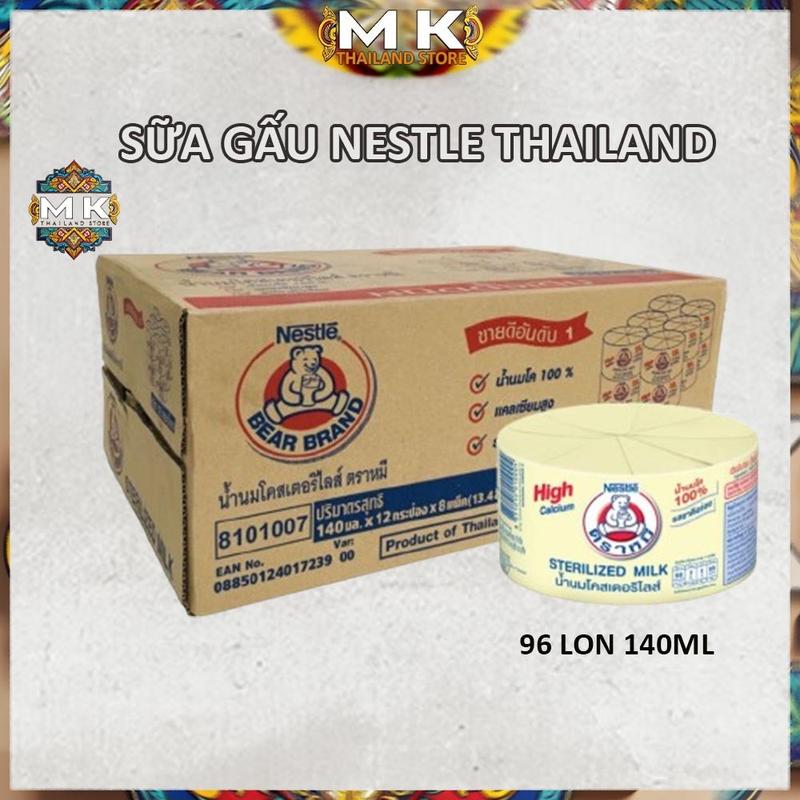 Sữa Gấu Nestle Thái Lan 96 lon - Xuất xứ Thái Lan