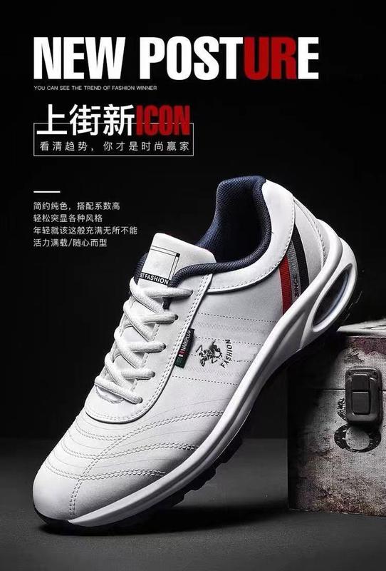 Product Introduction of 2024 Spring and Autumn Men's Casual and Comfortable Breathable Trendy Air Cushion Deodorant Travel Sneakers 1
