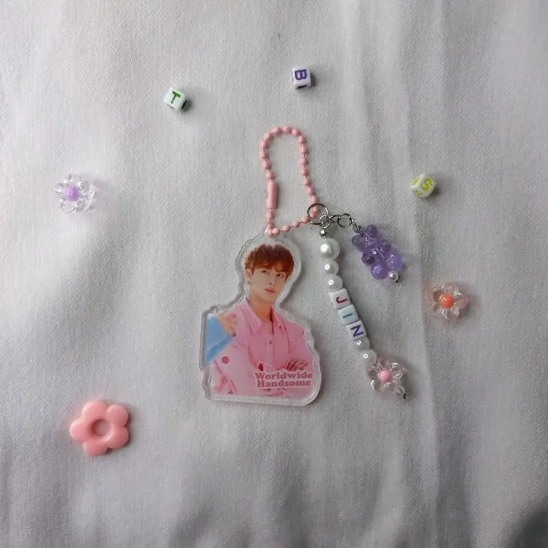 KEYCHAIN / GANTUNGAN BTS Pelapisan Logam 0
