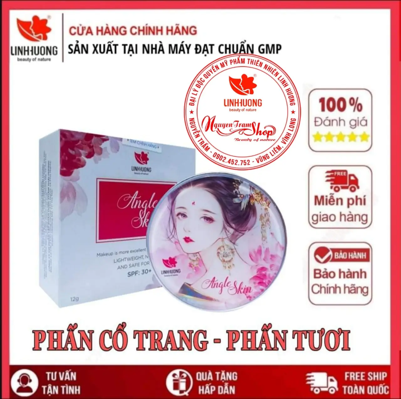 PHẤN TƯƠI LẠNH- ANGEL SKIN [CHÍNH HÃNG]