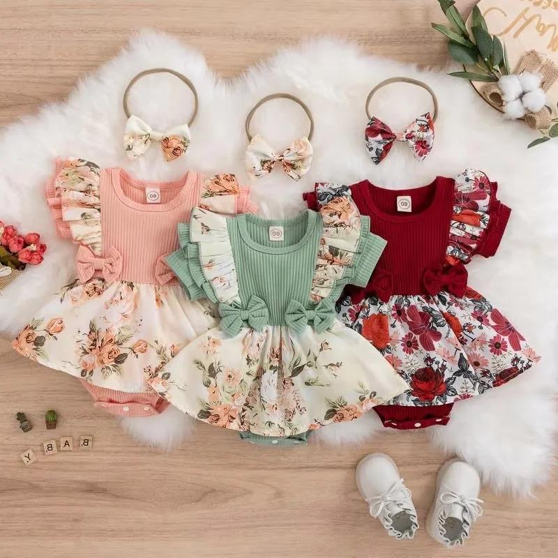 Newborn Baby Girl Clothes Kids Dress For 0 18 Months Cotton Ruffle Sleeve  Cute Butterfly Floral Summer Princess Formal Dresses Newborn Baby Girl  Clothes baby girl outfit - TikTok Shop Philippines