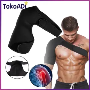 Strap Penyangga Bahu Pelindung Shoulder Support Bahu Cedera Olahraga Brace Alat Terapi