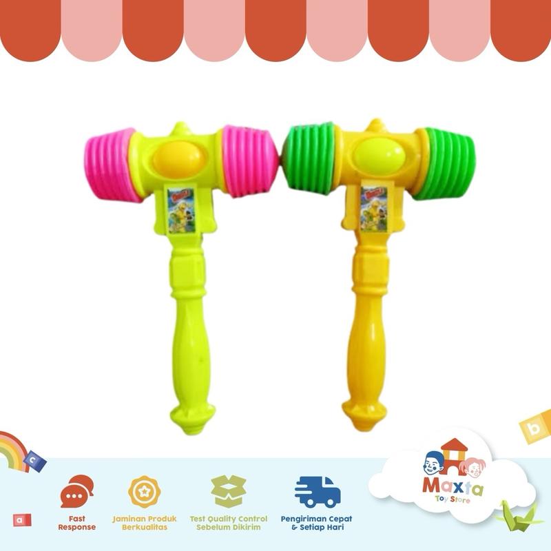 Mainan palu / hammer whistle bisa bunyi 1