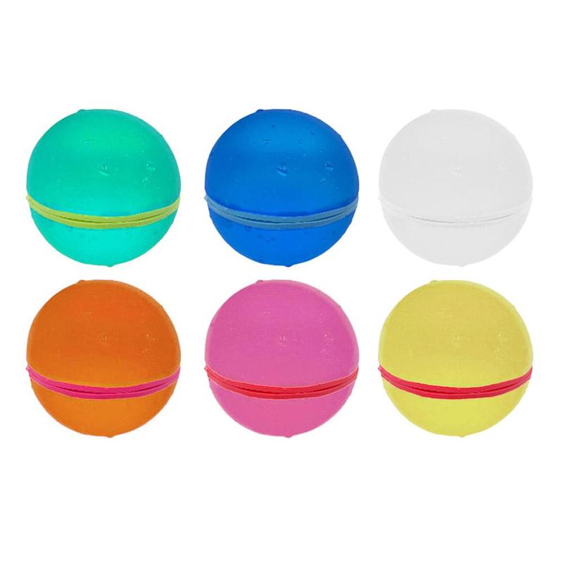 Product Introduction of Magnetic Waterfall Balls Soft Reusable Water Balloons Self Sealing Silicone Party Pool Water Games 25