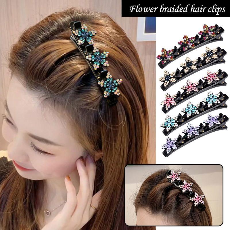 Klip Rambut Jalinan, Bergaya dan Elegan, untuk Penampilan Fesyen ...