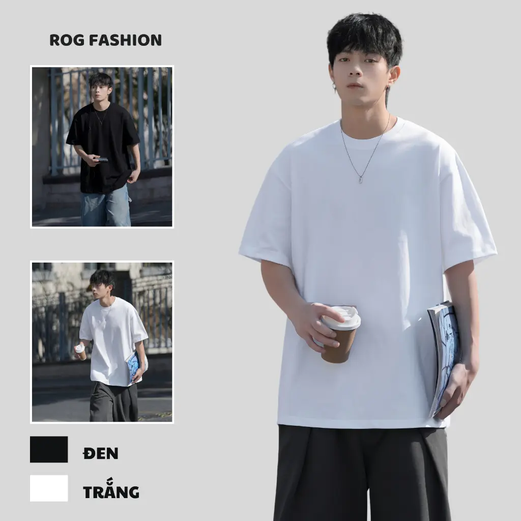 Áo phông cotton trơn Nam Nữ - Hàng chất lượng cao
