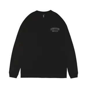 Rown Division Kaos Lengan Panjang || Minoris Black Longsleeve