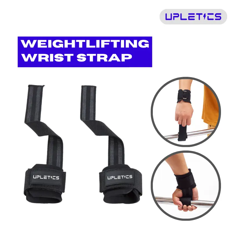 Upletics Weightlifting Strap | Wrist Wrap | Wrist Band GYM & Fitness 0