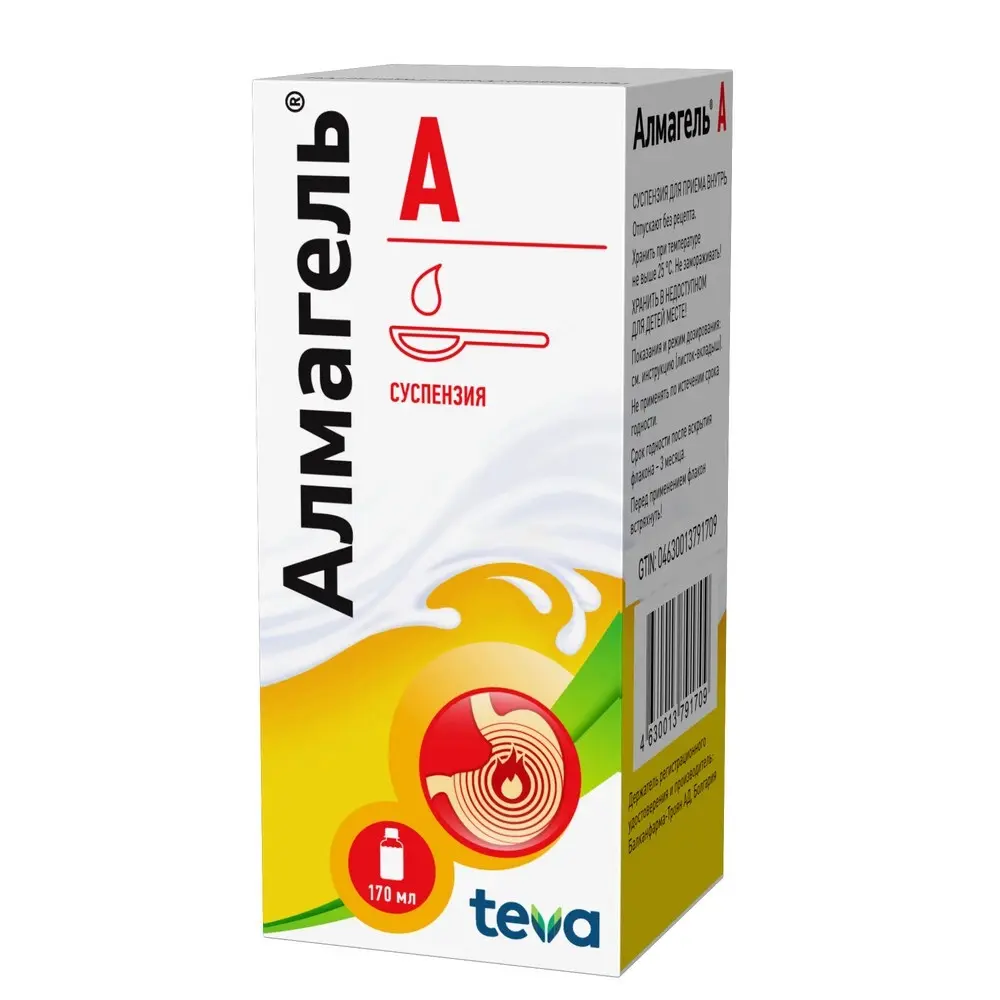 Almagel A Hỗn Dịch 170 ml - Giải Pháp Hiệu Quả Từ Nga Cho Sức Khỏe Dạ Dày