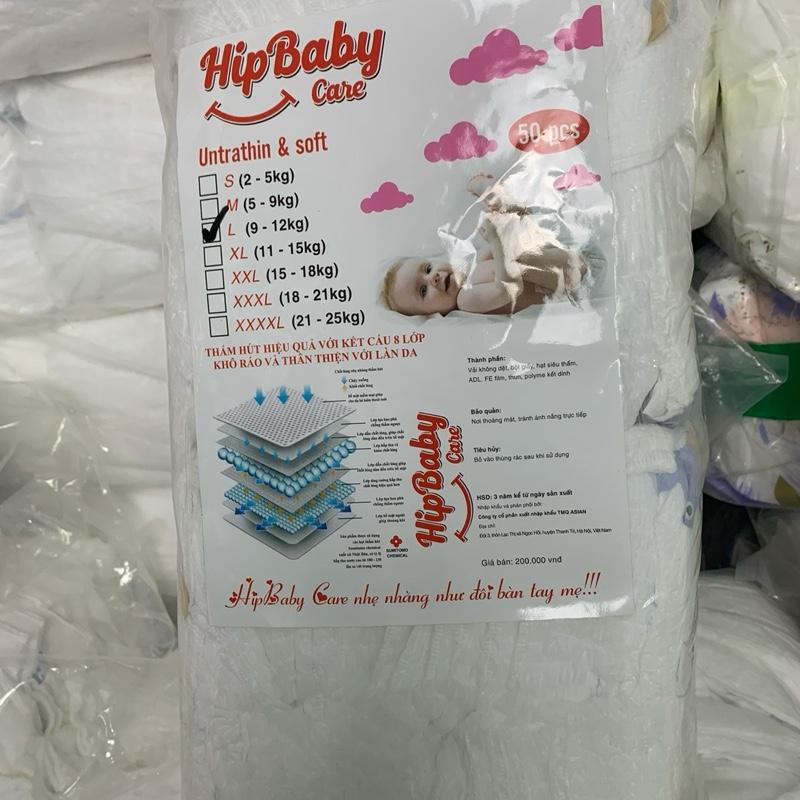Combo 2 bịch bỉm Quần HipBaby (100 miếng) thấm hút tốt đủ size cho bé từ m đến 3 xl 2