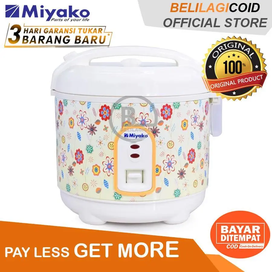 [COD] Miyako Magic Com Mini 3in1 609 - 0.6L Cooker Peralatan Penanak