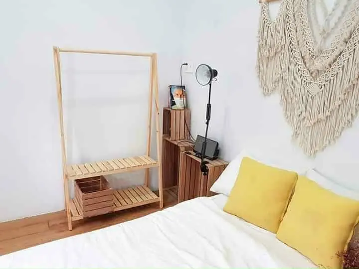 Kệ  treo quần áo, Giá xào treo quần áo chữ A 2 tầng 3