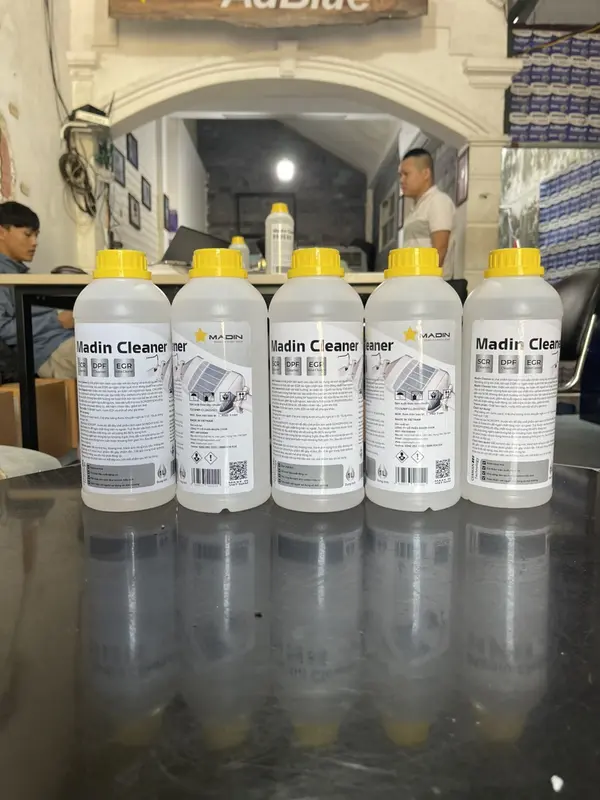 Dung Dịch Vệ Sinh Bầu Lọc Khí Thải Ô tô Madin Cleaner 1L Công Nghệ của Đức 4