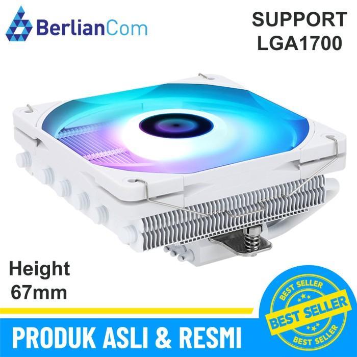 Gambar THERMALRIGHT AXP120-X67 WHITE ARGB Low Profile CPU Cooler Intel AMD dari BerlianCom Kota Surabaya Tokopedia