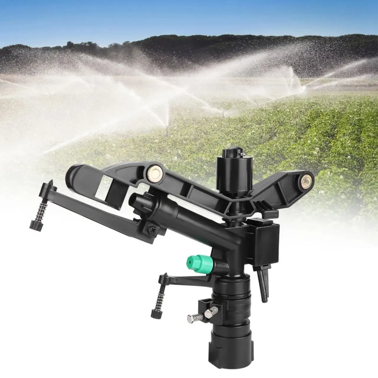 Béc tưới phun mưa cánh đập ren 34mm - cao cấp