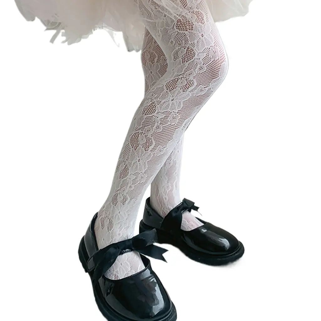 Girls Daily Wear Fishnet Stockings Breathable Velvet Pantyhose Stylish Tights